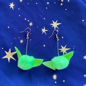 Star Wars Baby Yoda Dangle Earrings
